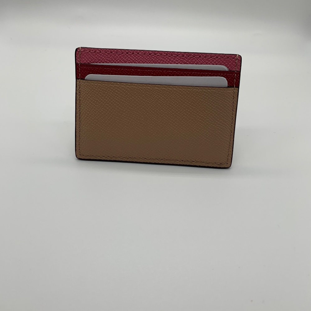 Coach Color Block Card Case - Picture 5 of 5